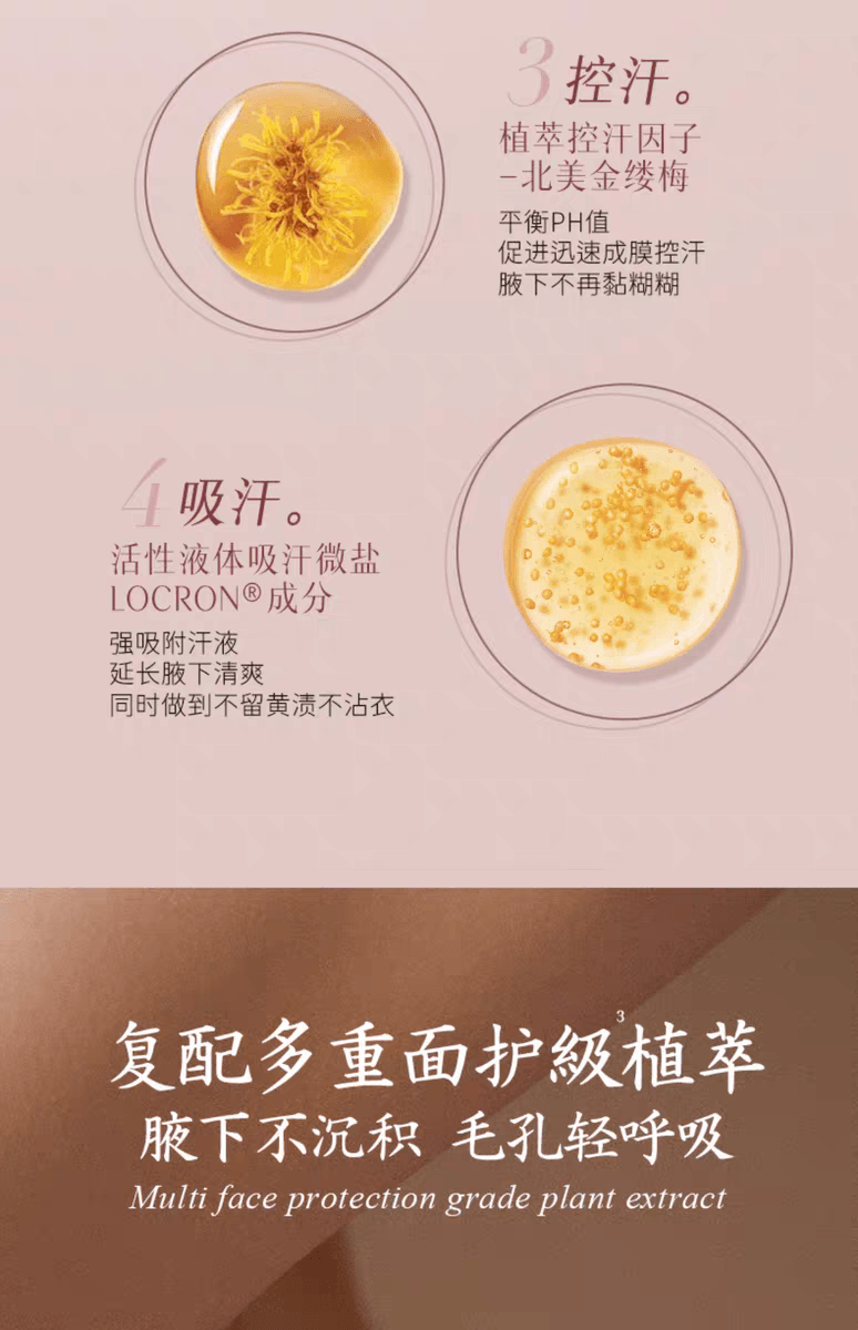 【中国直邮】 独特艾琳 香氛香体露 腋下干爽滚珠持久留香止汗走珠液#橡木苔的夏 50ml