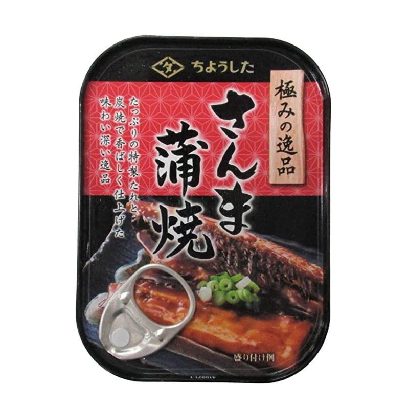 【日本直郵】日本CHIYOUSHITA即食罐頭 超級下飯料 蒲燒秋刀魚 100g
