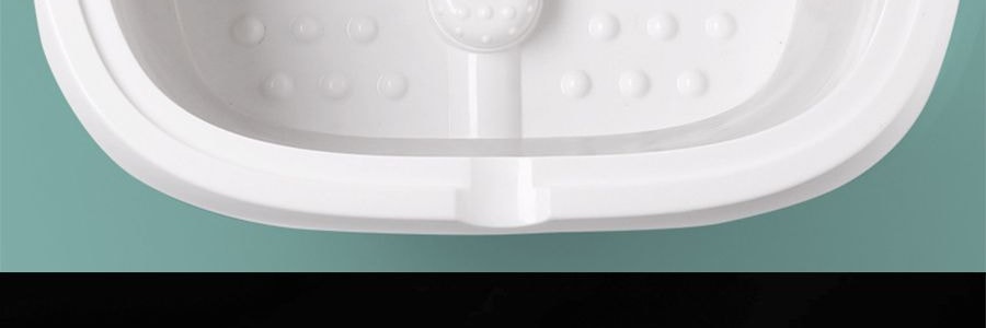 乐享PLUS 可折叠泡脚盆 全自动足浴泡脚桶 脚底按摩 恒温洗脚盆 带盖20cm桶深