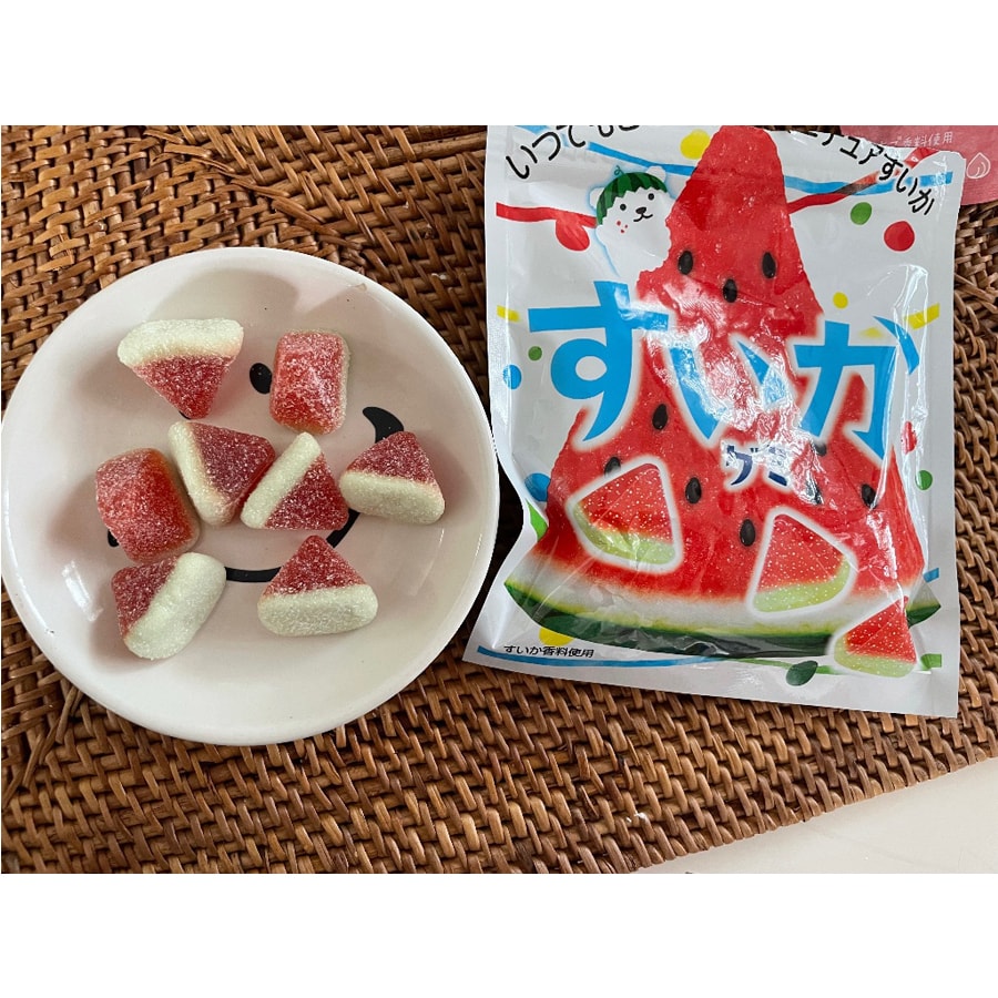 【日本直郵】日本KABAYA 期間限定 西瓜味 果汁軟糖 50g