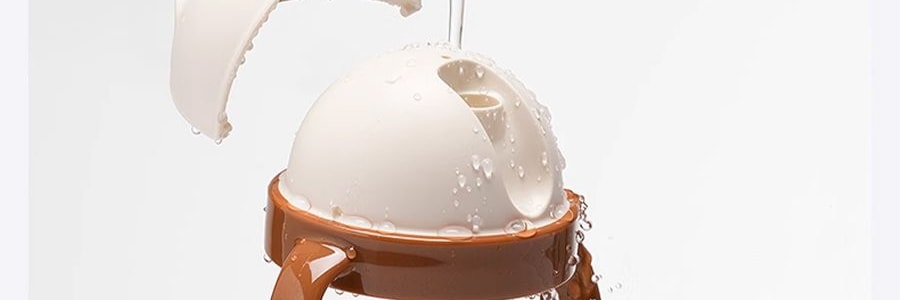 THYSEED世喜 兒童吸管杯 學飲水杯 重力球防漏 1-2歲以上 帶翻蓋 300ml