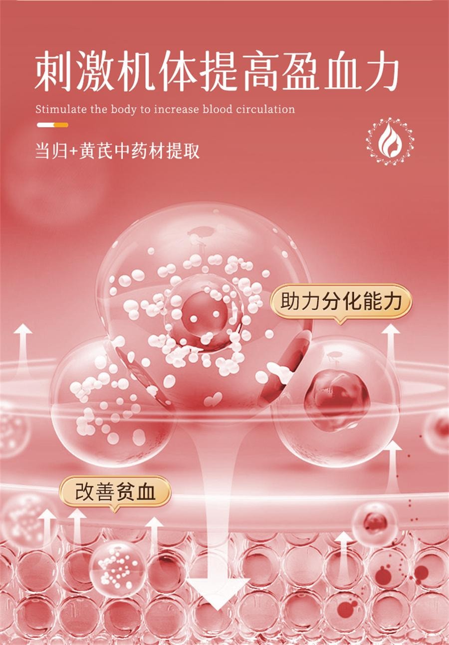 【中國直郵】 嘉臣健 當歸黃耆鐵片 養血雙補補血補氣女人貧血補鐵女性氣血不足成人鐵劑食品女生調理24g/瓶