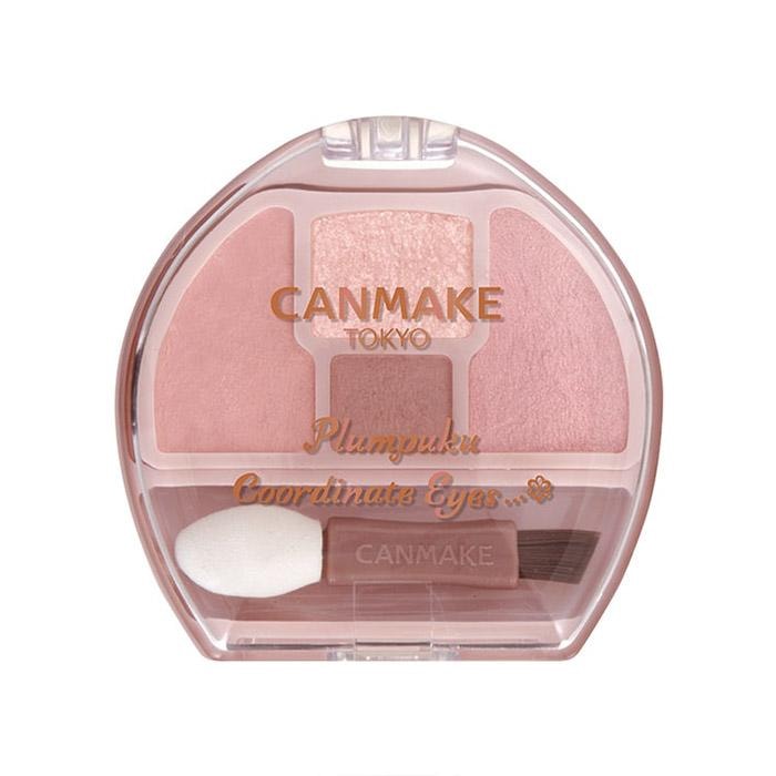 【日本直郵】 日本 CANMAKE 井田 臥蠶 眼影 四色綜合盤 02號 櫻花色 1.4g