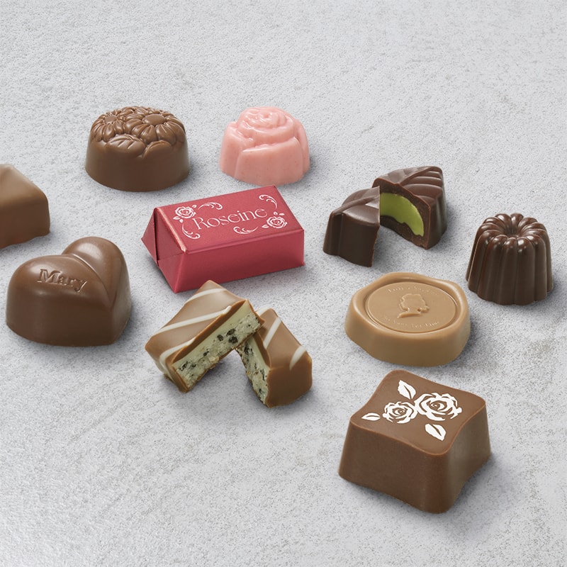 【日本直邮】日本超人气巧克力MARY'S 2024情人节限定 巧克力 方形礼盒 12枚装