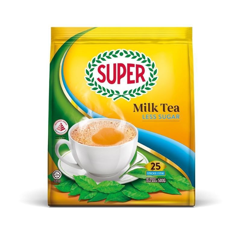 【马来西亚直邮】马来西亚SUPER超级 奶茶 25件入