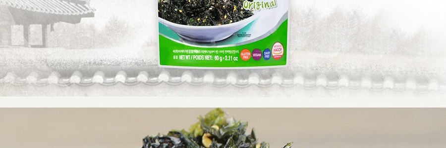 韓國SURASANG三進牌 天然炒海苔粒 原味 60g