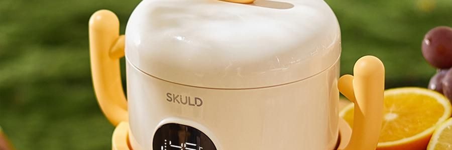 SKULD時蔻 智慧兒童恆溫碗輔食碗 嬰兒保溫電子充電餐盤