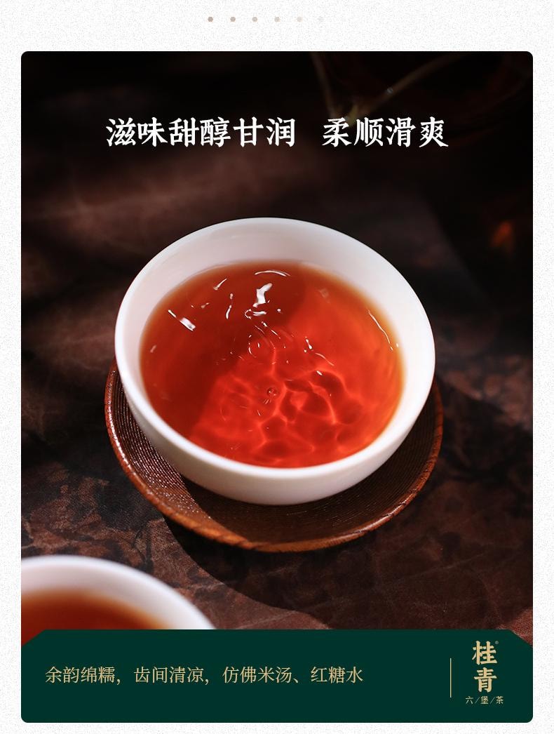  小師姐評茶【美國現貨秒發】 2018年六堡茶茶包 黑茉莉 老樹群種 非遺雙蒸雙壓製程 木板乾倉醇化 樟香蜜韻 滋味醇厚 祛濕避暑 促進代謝 40克(10包)