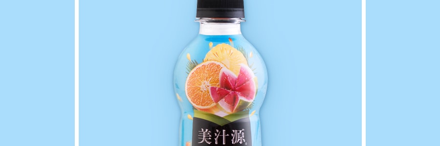 【夏日香气果汁】美汁源 热带果粒 热带风味复合果汁饮料 420ml