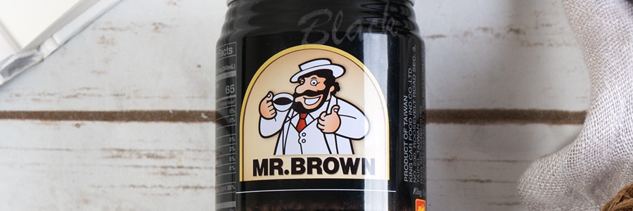台湾MR.BROWN伯朗 三合一咖啡即饮品 醇黑风味 240ml