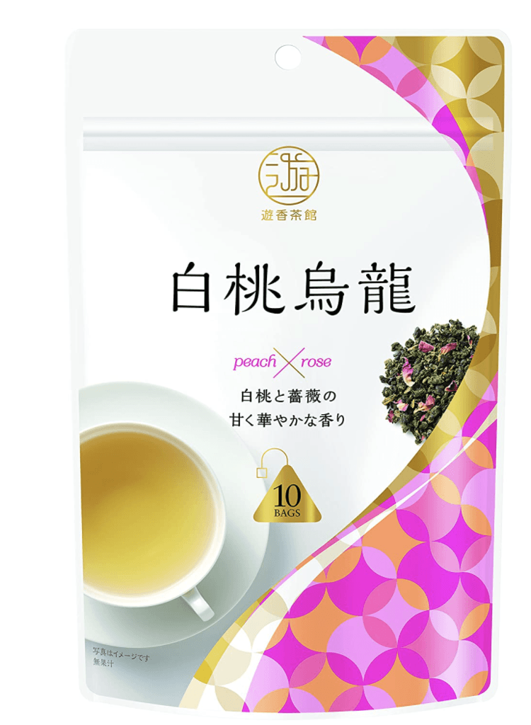 【日本直郵】NITTOH-TEA日東紅茶 白桃烏龍茶 10包入