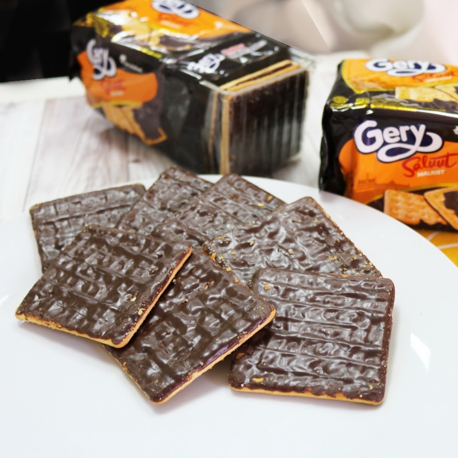【马来西亚直邮】印尼GERY芝莉 巧克力苏打饼 20g x 5件
