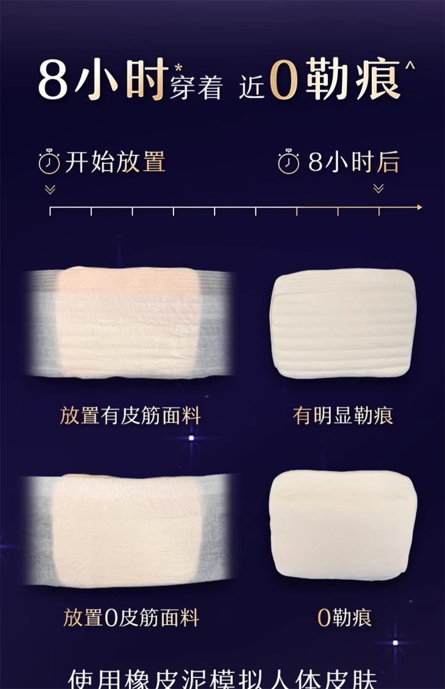 【中国直邮】 日本 尤妮佳 苏菲 超熟睡安心裤 0皮筋敏感肌防漏超薄量大夜用裤型卫生巾安睡裤 XL码2条/1包