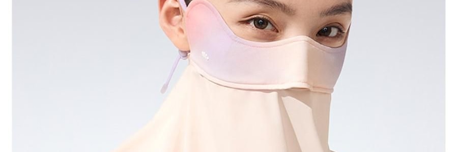 BENEUNDER蕉下 凉感护颈防晒口罩面罩 护颈脸基尼 夏季防晒黑防紫外线 高山灰 F均码