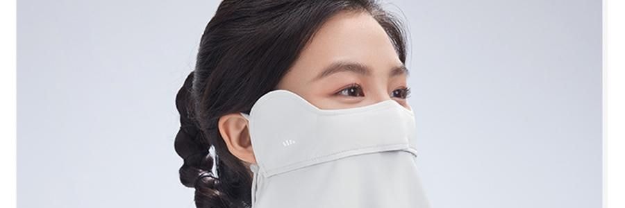 BENEUNDER蕉下 凉感护颈防晒口罩面罩 护颈脸基尼 夏季防晒黑防紫外线 高山灰 F均码