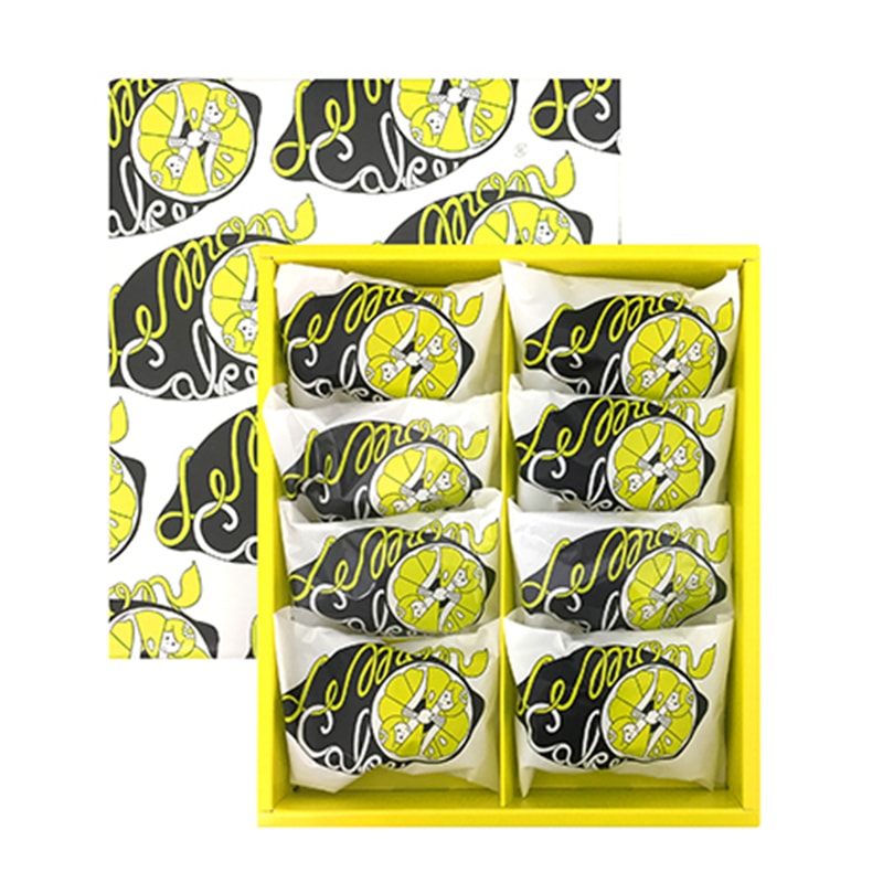 【日本直邮】DHL直邮 3-5天到 日本甜品名店FRANCAIS 白巧克力柠檬夹心玛德琳蛋糕 8枚装