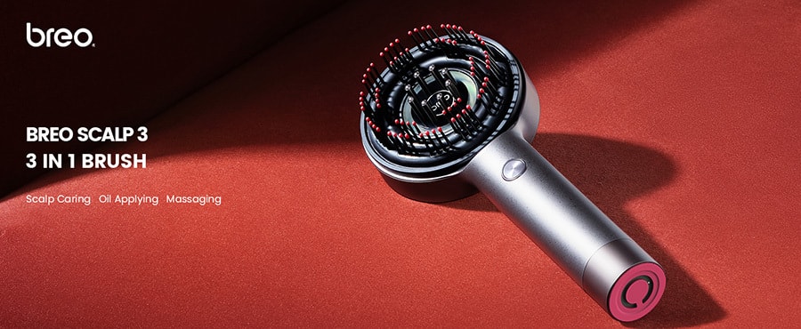 Scalp3 Scalp Massager With Red Light To Care For Your Scalp With IPX7 Waterproof Black black BFCM On Sale