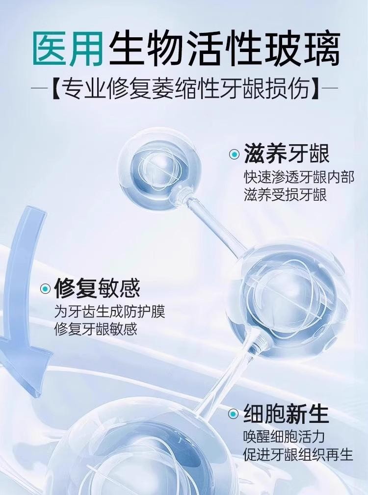 【中國直郵】 醫用口腔護理脫敏膏 120g/支 舒緩牙齦敏感 輔助維護牙周健康