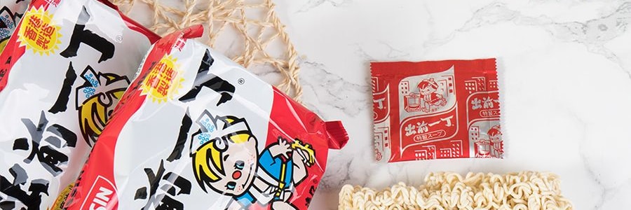 日本NISSIN日清 出前一丁 泡麵 即食湯麵 麻油口味 5包入 500g