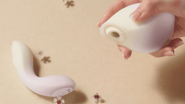 中國直郵LONO多功能分離組合式矽膠吸吮震動棒情趣女性專用自慰高潮玩具