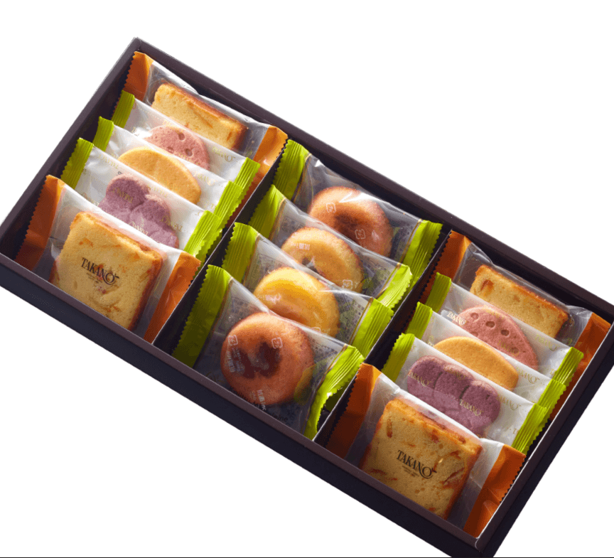 【日本直邮】Takano新宿高野季节限定糕点礼盒 14枚一盒