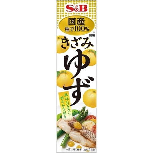 【日本直邮】S&B  柚子酱 100%日本国产柚子使用  40g
