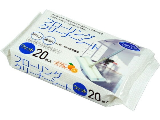 日本 Daiwa 大及物產 地板清潔片濕式 20 片