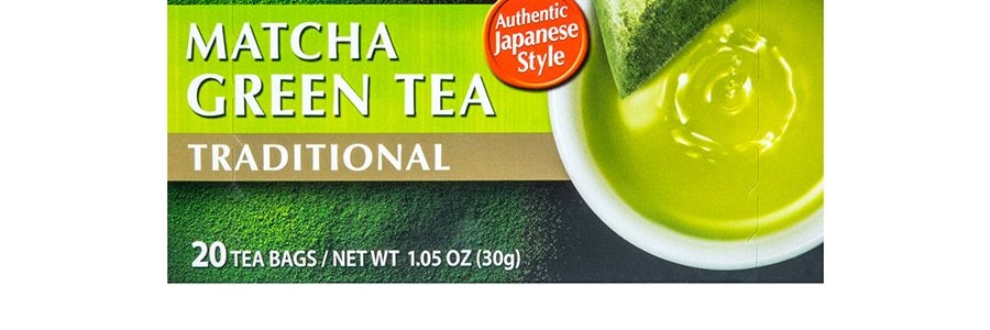 日本ITO EN伊藤園 傳統抹茶綠茶包 20包入 30g