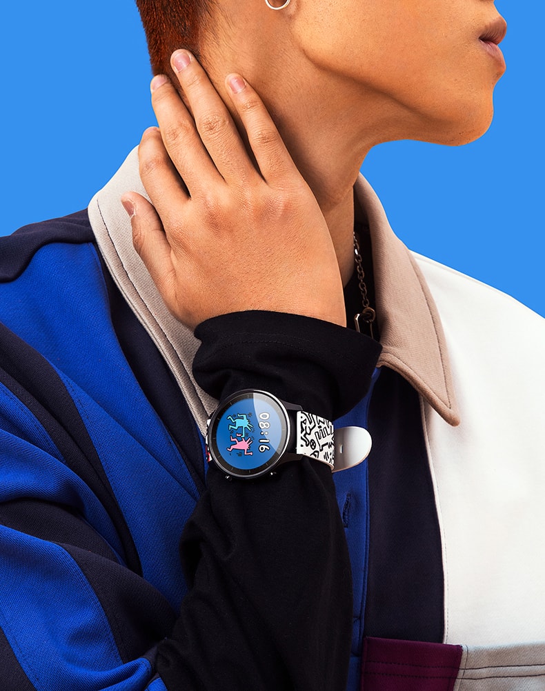 改款淘汰[中國直郵]小米 MI 手錶color 運動智慧手錶 測心率多功能 黑科技防水支付 小愛同學NFC 1個裝