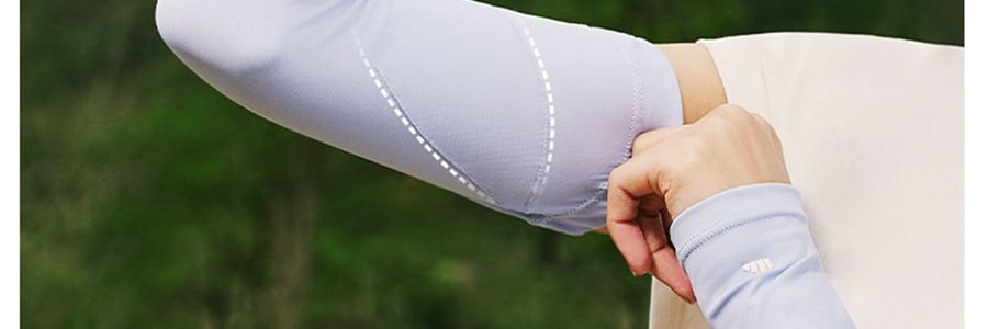 BENEUNDER蕉下 冰嶼系列 透漾防曬袖套 速乾材質出汗不黏膩 椰米白 M碼【周杰倫代言】