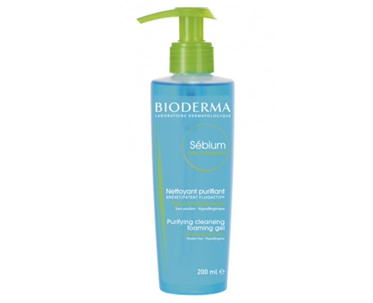 法国 BIODERMA 贝德玛 净妍洁面凝胶啫喱 温和控油洗面奶 200ml