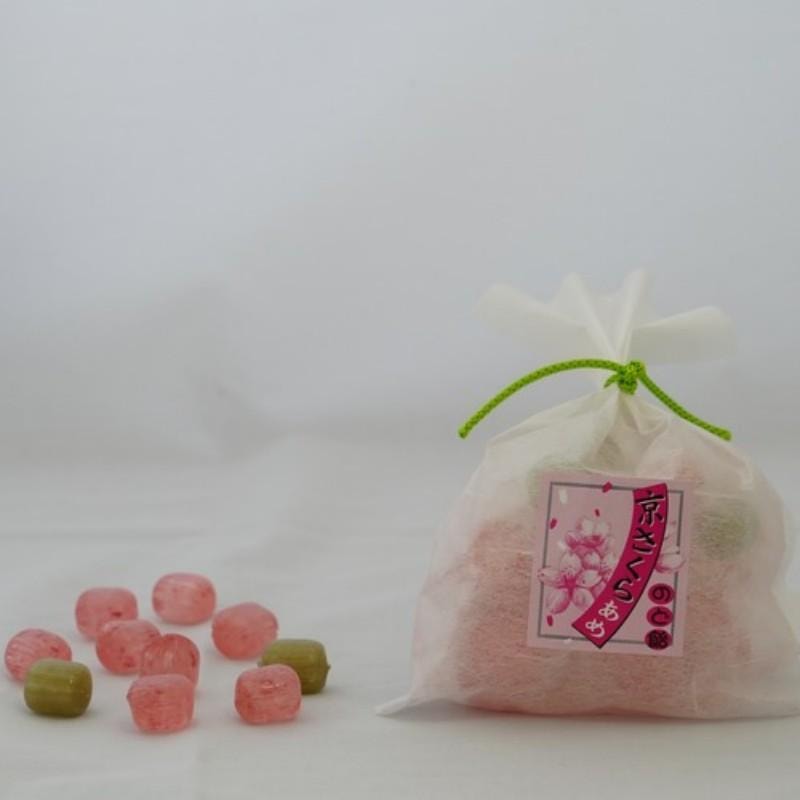 【日本直邮】日本 京都 岩井制菓 宇治茶糖 樱花抹茶糖 80g