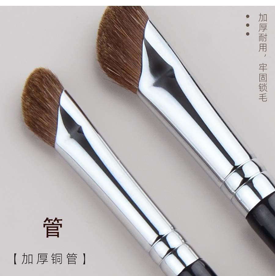 玛莉安 【官方授权旗舰店】 半扇形镰刀鼻影刷 斜头鼻翼晕染高光侧影阴影修容刷 [羊毛刷] 不扎肉 2支