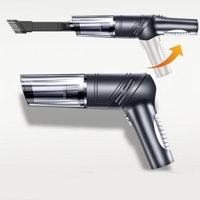 【美国直邮】 美国法提娜 黑色手持式真空吸尘器 1个 自适应吸力 日常保洁 通勤族闪电打扫 多头设计【持续工作30分钟】