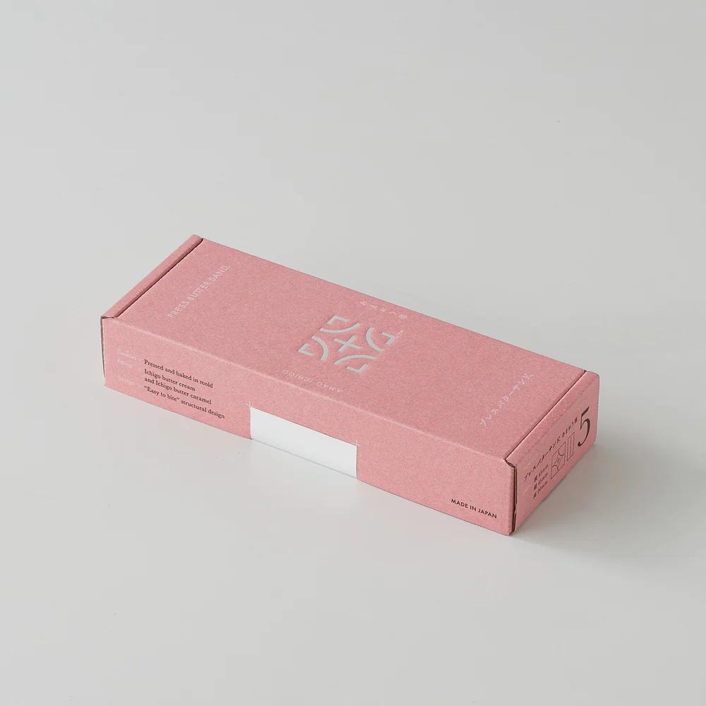 【日本北海道直效郵件】日本限定人氣網紅東京站PRESS BUTTER SAND 福岡草莓奶油曲奇5枚入