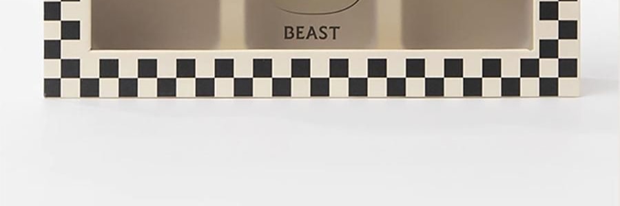 THE BEAST野兽派 熊猫噗噗香氛蜡烛 大豆蜡香薰礼盒礼物 三姐妹 愈创木/薄荷新生/苹苹奶