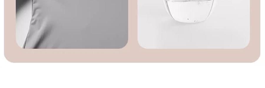 觅橘 长袍款防晒衣 夏季防晒防晒黑 自带可拆卸大帽檐 气质灰