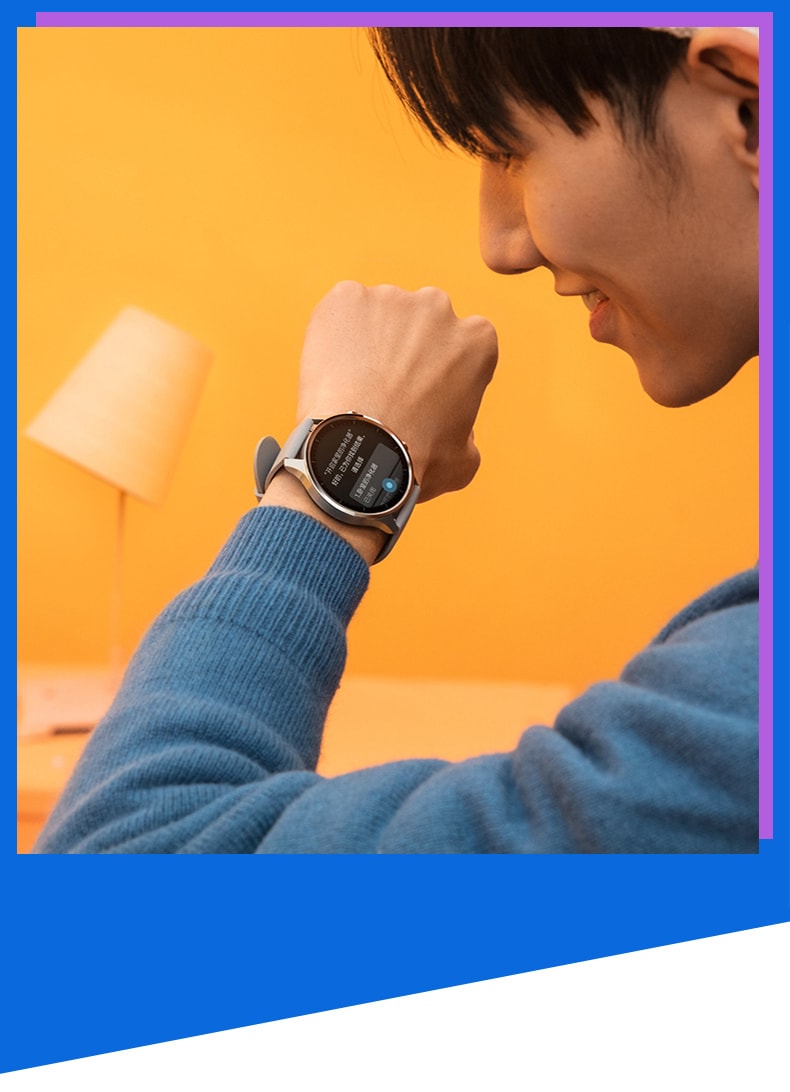 改款淘汰[中國直郵]小米 MI 手錶color 運動智慧手錶 測心率多功能 黑科技防水支付 小愛同學NFC 1個裝