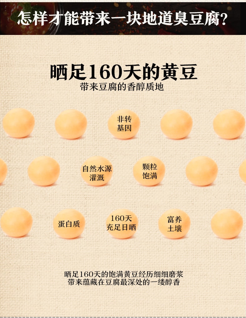 [中国直邮]三只松鼠 七千里臭豆腐 120g