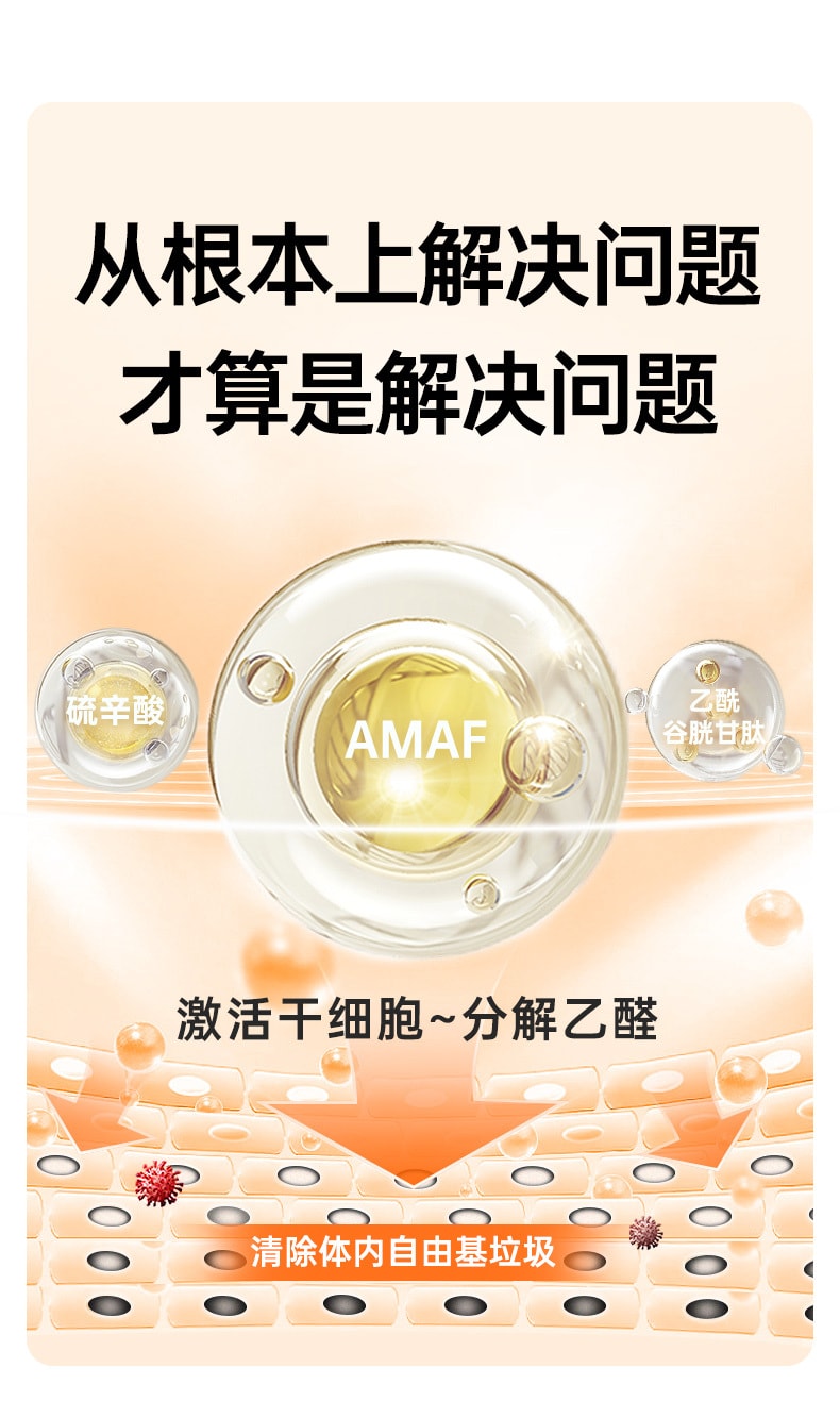 美国 Flynew 净肝丸 熬夜 饮酒 加班 护肝片 解酒酶 30tablets 1 瓶