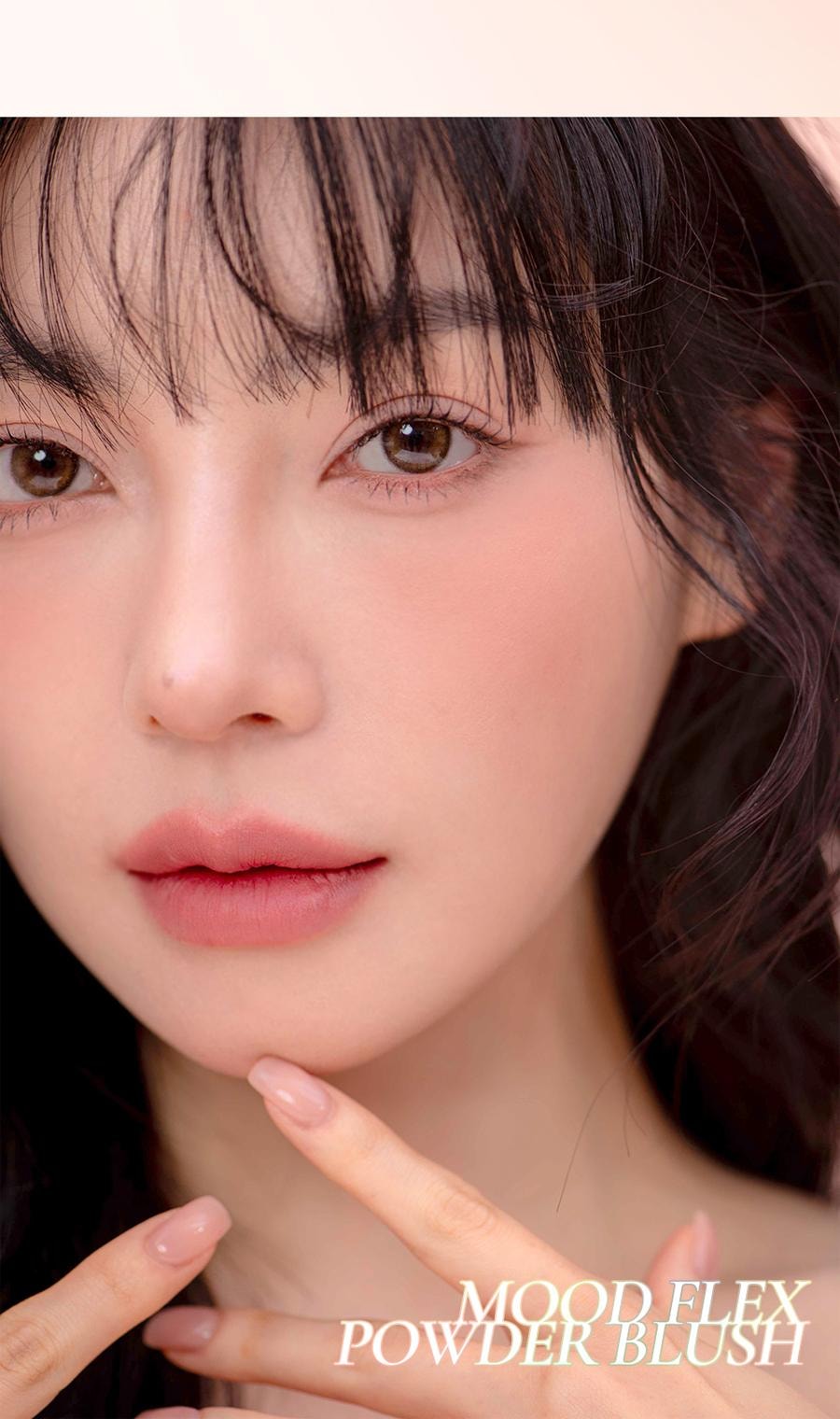 韩国 BOM 单色腮红 修容百搭提升气色 高光哑光膨胀色02#迷雾玫瑰 自然4.5g