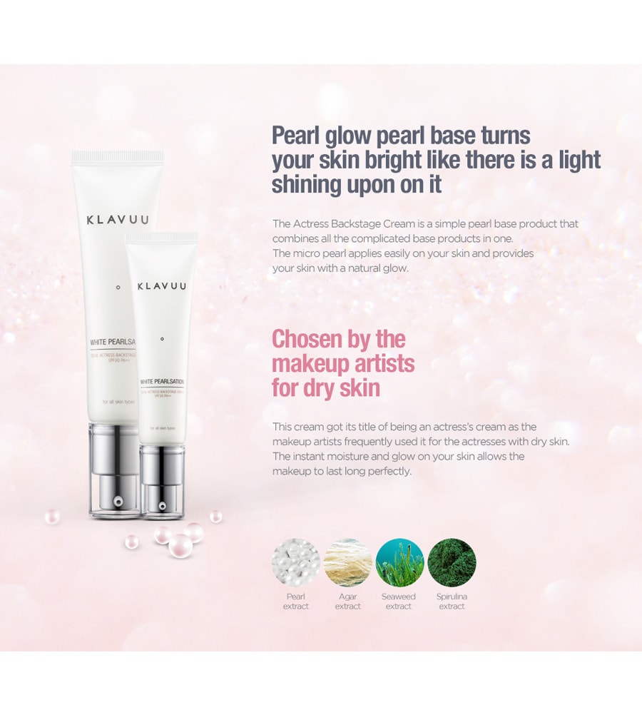 White Pearlsation Ideal Actress Backstage Cream SPF30 PA++ 30g