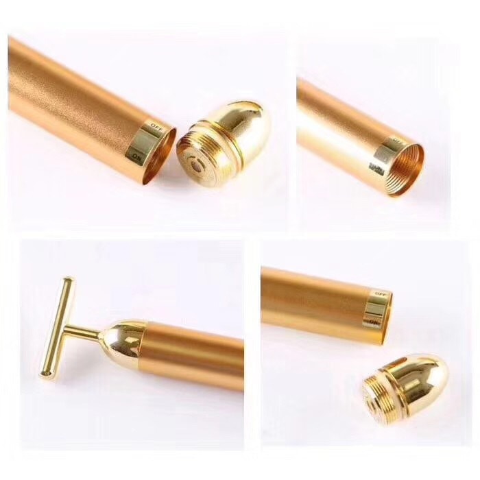 24k Golden Pulse Facial Massager