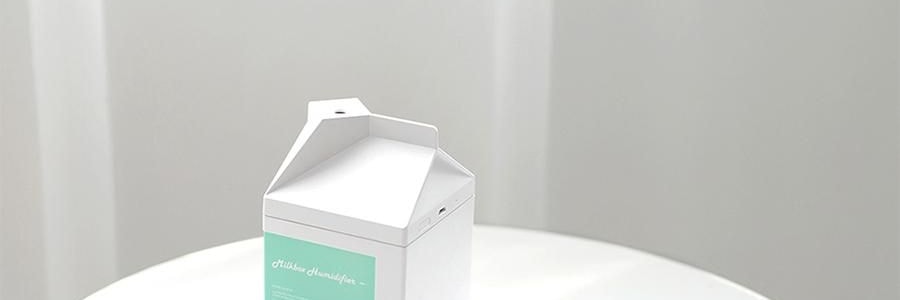 SOTHING向物 牛奶盒加湿器 多种模式 静音贴心 白色
