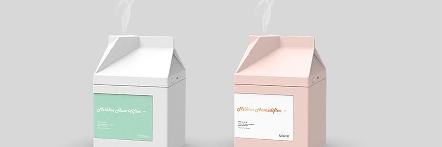 SOTHING向物 牛奶盒加湿器 多种模式 静音贴心 白色