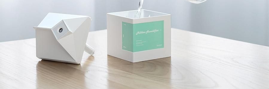 SOTHING向物 牛奶盒加湿器 多种模式 静音贴心 白色