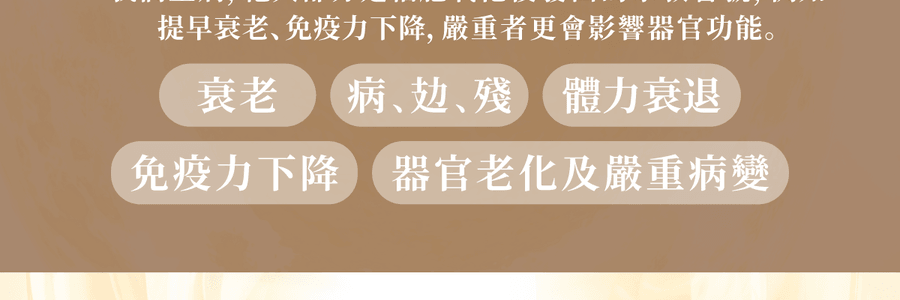 VITA GREEN维特健灵 纯野生五色灵芝 60粒 每日两粒补五脏 宁神安眠提升睡眠质素 增强活力抗氧化能力