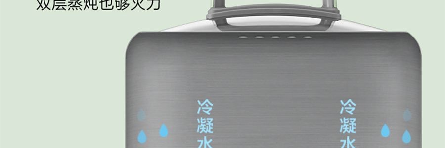 BUYDEEM北鼎 多功能蒸炖锅 隔水蒸炖锅电蒸锅 加大加高不挑餐具 14L G67 双层【新款大蒸锅 容量升级】
