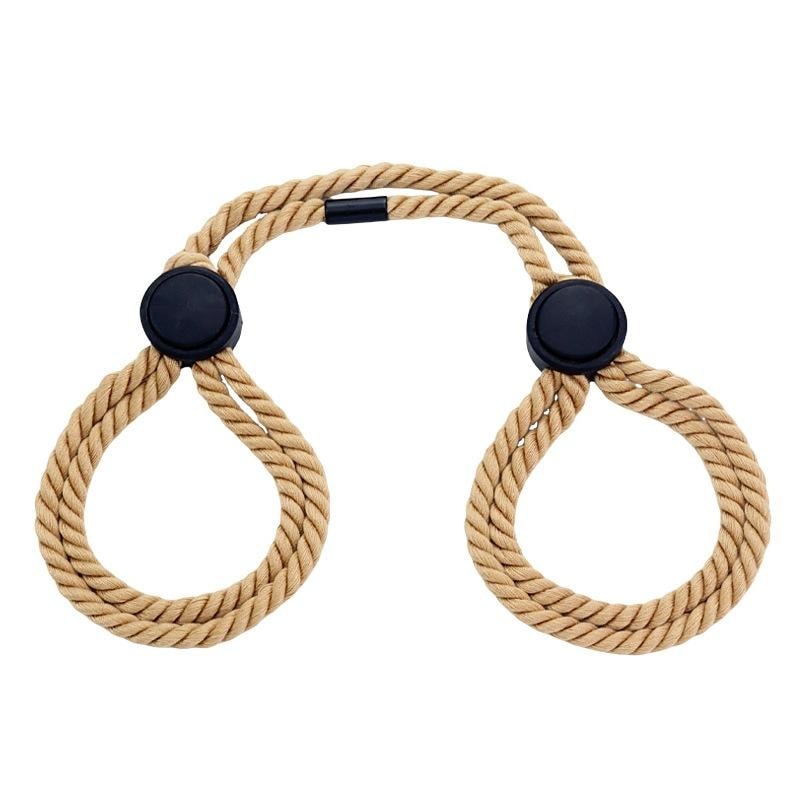 【中國直郵】 謎姬 可調式棉繩手銬sm捆綁束縛便捷繩扣調教情趣道具1個裝