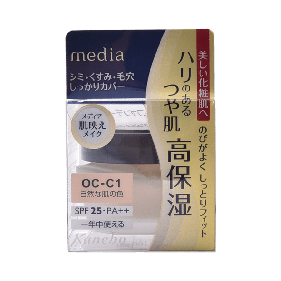 MEDIA Cream Foundation SPF25  OC-C1 25g